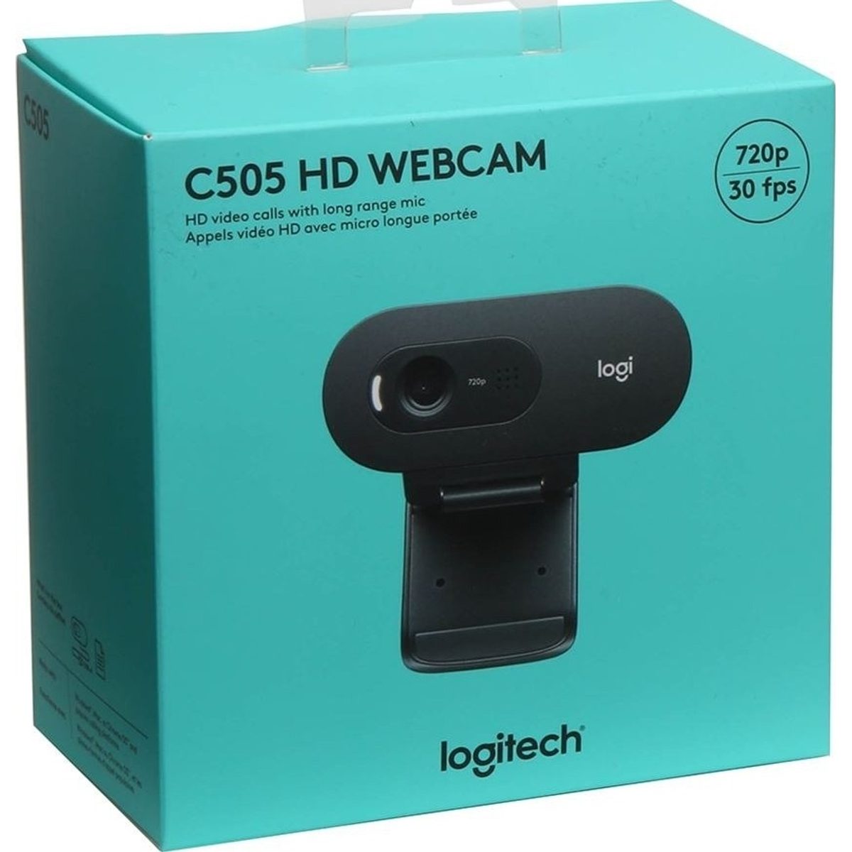 Logitech C505 HD Webcam with 720p and long-range mic 2