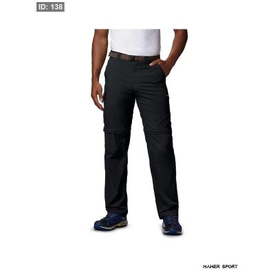 Columbia Men Black Silver Ridge Convertible Pant