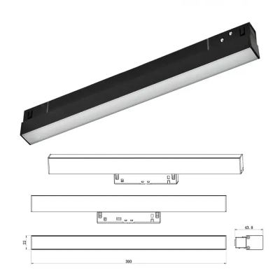 وحدة انارة مغناطيس 12 واط SMD