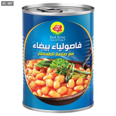 الوردة فاصوليا بيضاء 360 غم