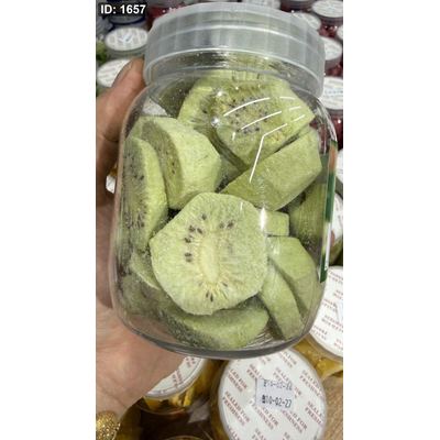 كيوي 🥝 مجفف بالتبريد مقرمش خالي من السكر وزنها 100 غرام