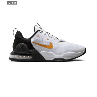 New Nike Air Max Alpha Trainer 5 Shoes Sneakers - White / Gold (DM0829-101)