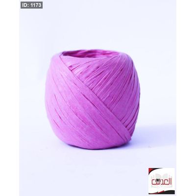 لفة شريط رافيا - خيط ورق - عدة الوان