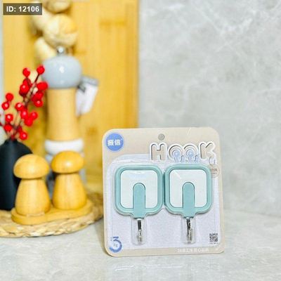 طقم علاقة بلاستك تلزيق /2 مربع ملون k158/2 =ك1