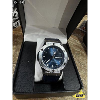 ساعة hublot كحلي