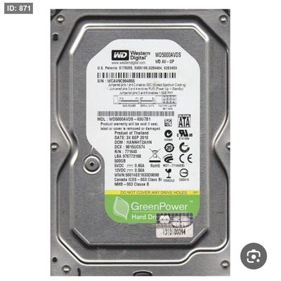 HDD 3TB WD مجدد