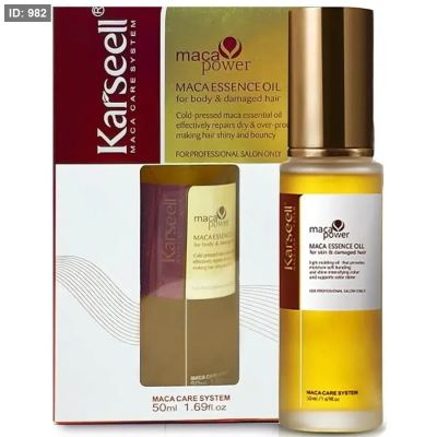 كارسيل زيت الماكا للجسم والشعر التالف 50ml