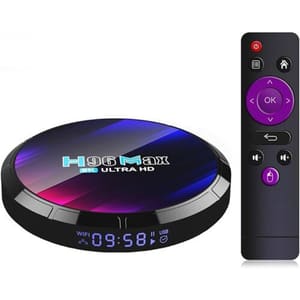 رسيفر اندرويد H96 Max RK3528 Android tv 4GB/32GB