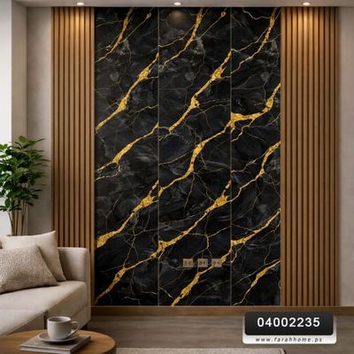 رول بديل رخام مع لاصق ذاتي 60 × 300 سم