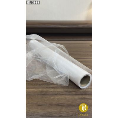 رول أورغنزا أبيض ( 48CM * 9M )
