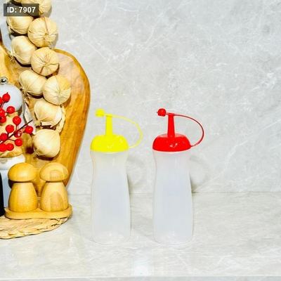 مطره كاتشب 2/ بلاستك شفاف غطاء ملون K196/14=ك2