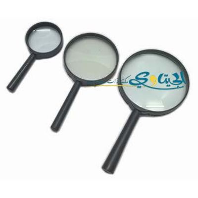 عدسة محدبة اطار بلاستيك