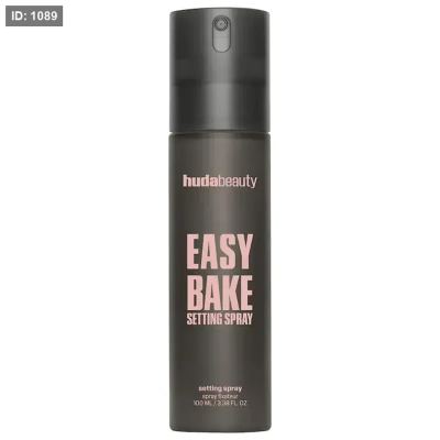 HUDA BEAUTY Easy Bake Blurring Setting Spray with 16-Hour Wear-هدى بيوتي بخاخ تثبيت سهل الاستخدام يدوم حتى ١٦ ساعة