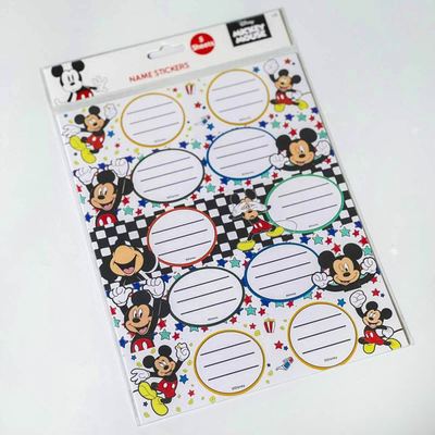 ملصقات كتب ودفاتر ميكي ماوس