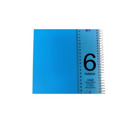 A4 دفتر سلك أدميرال 6 موضوع مقاس كبير