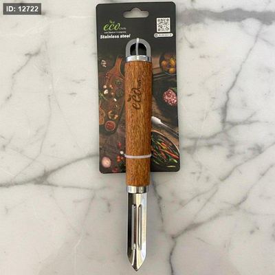 قشارة بطاطا قلم ستانلس ستيل ECO يد خشب EL51/22 =ك8