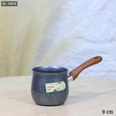 بكرج غلايه 9 سم جرانيت سكني منقط ابيض A2/1 =ع3