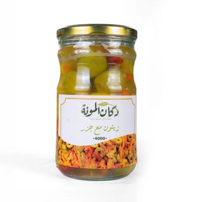 زيتون محشي جزر