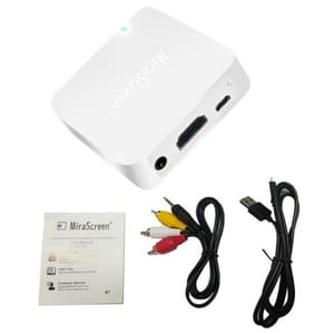 MiraScreen X7 Car WiFi Display Box يعكس الهاتف إلى شاشة السيارة