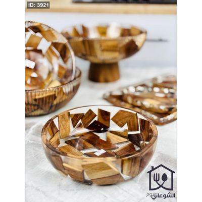 جاط ريزن وخشب بني مجور