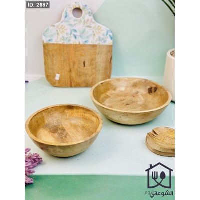 جاط خشب طبيعي هندي مسطح