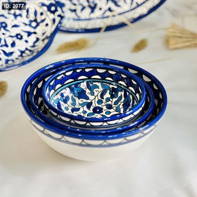 زبادي خزف خليلي مدور