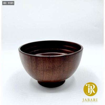 وعاء خشبي 12.5 * 8.5 سم