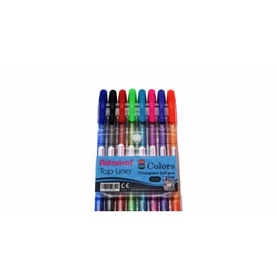 طقم أقلام حبر  جاف 1/8  ADMIRAL TOP LINER F