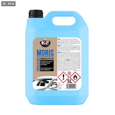❄️ K2 MORIS Instant De-Icer – مزيل جليد فوري | 5 لتر