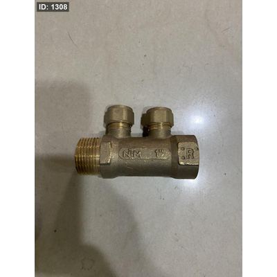 مجمع ماء 2 عين 1انش/16 ايطالي