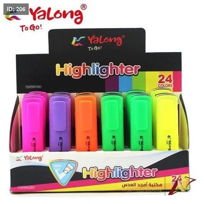 اقلام توش فسفوري YALONG