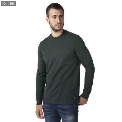 TRESQUALI L/S Tee Color DK Green