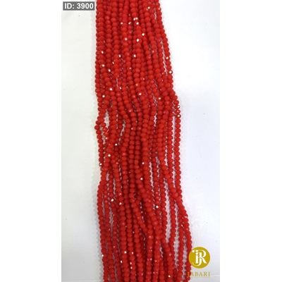خرز كرستال زجاج سداسي ( 6 ملم )