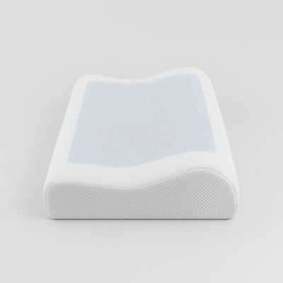 مخدة طبية لاتكس جل منحني المى AHR PILLOW 40 x 60 + 9 cm