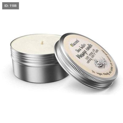 شمعة مساج بزبدة الشيا – برائحة البرتقال الغريب والفانيليا - Nacomi Shea Butter Massage Candle – Exotic Orange with Vanil