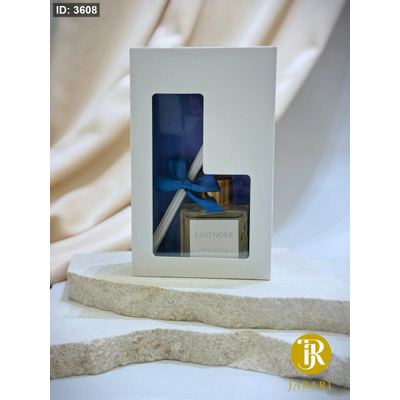 فواحة زجاج مع عطر 50ml & تغليف و زينة