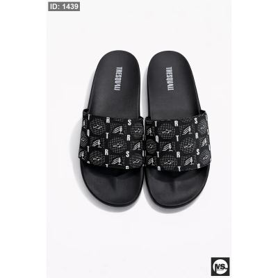 All Over Shark Logo Comfort Slipper
