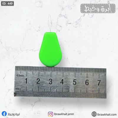 لضامة ابرة بلاستيك ملونة