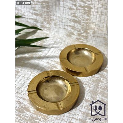 متكة معدن هندي ذهبي دائري