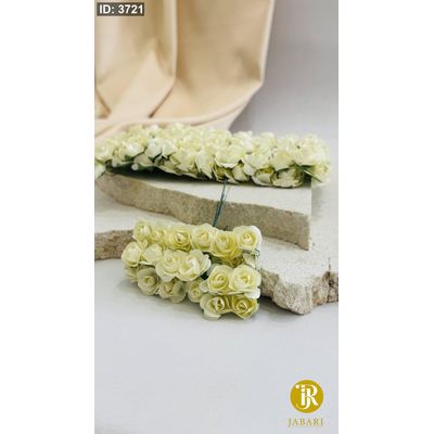 ورد صناعي ورق ( اصفر )