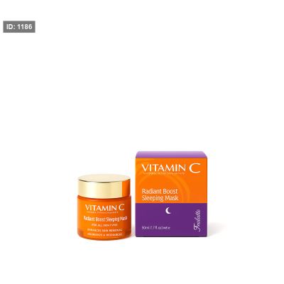 ماسك ليلي معزز بالإشراقة بفيتامين c -Vitamin C Radiant Boost Sleeping Mask – Frulatte
