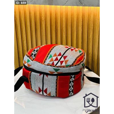 حافظة طعام بتصميم عربي تقليدي مع سحاب ( بكجة )