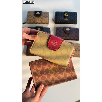 جزدان - Coach حجم وسط / شامل علبة الشركة