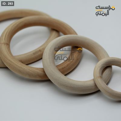 خشب حلقات دائري مكرمية