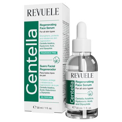 REVUELE CENTELLA REGENERATING FACE SERUM, 30ml