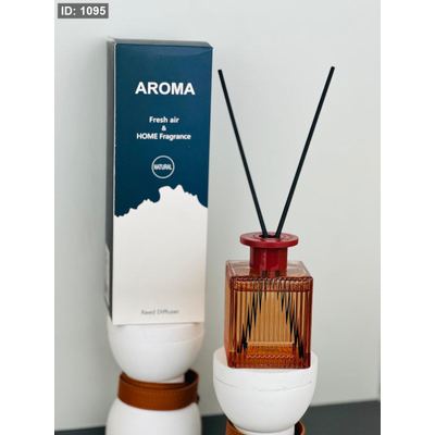 معطر جو عيدان علبة مربعة محزز