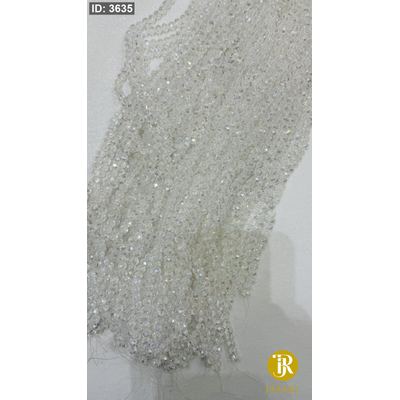 خرز كرستال زجاج سداسي ( 8 ملم )