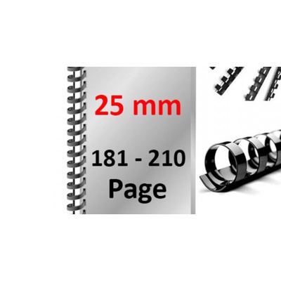 مشط بلاستيك 181-210 ورقة مقاس 25 MM