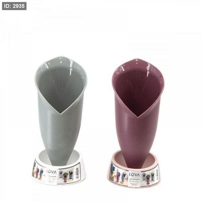 سلة مشك معالق بلاستك ملون شكل ورقة LV-215 تركي 23/1 +P