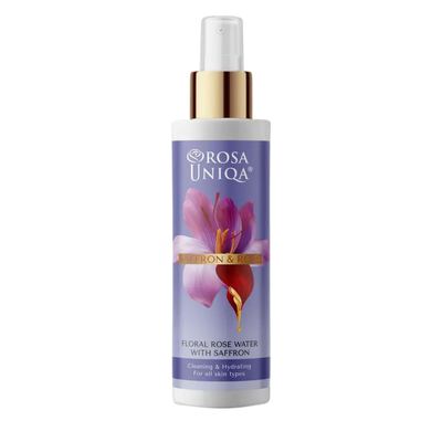 ROSE & SAFFRON Floral Rose Water Cleansing & Hydrating Spray-200ml